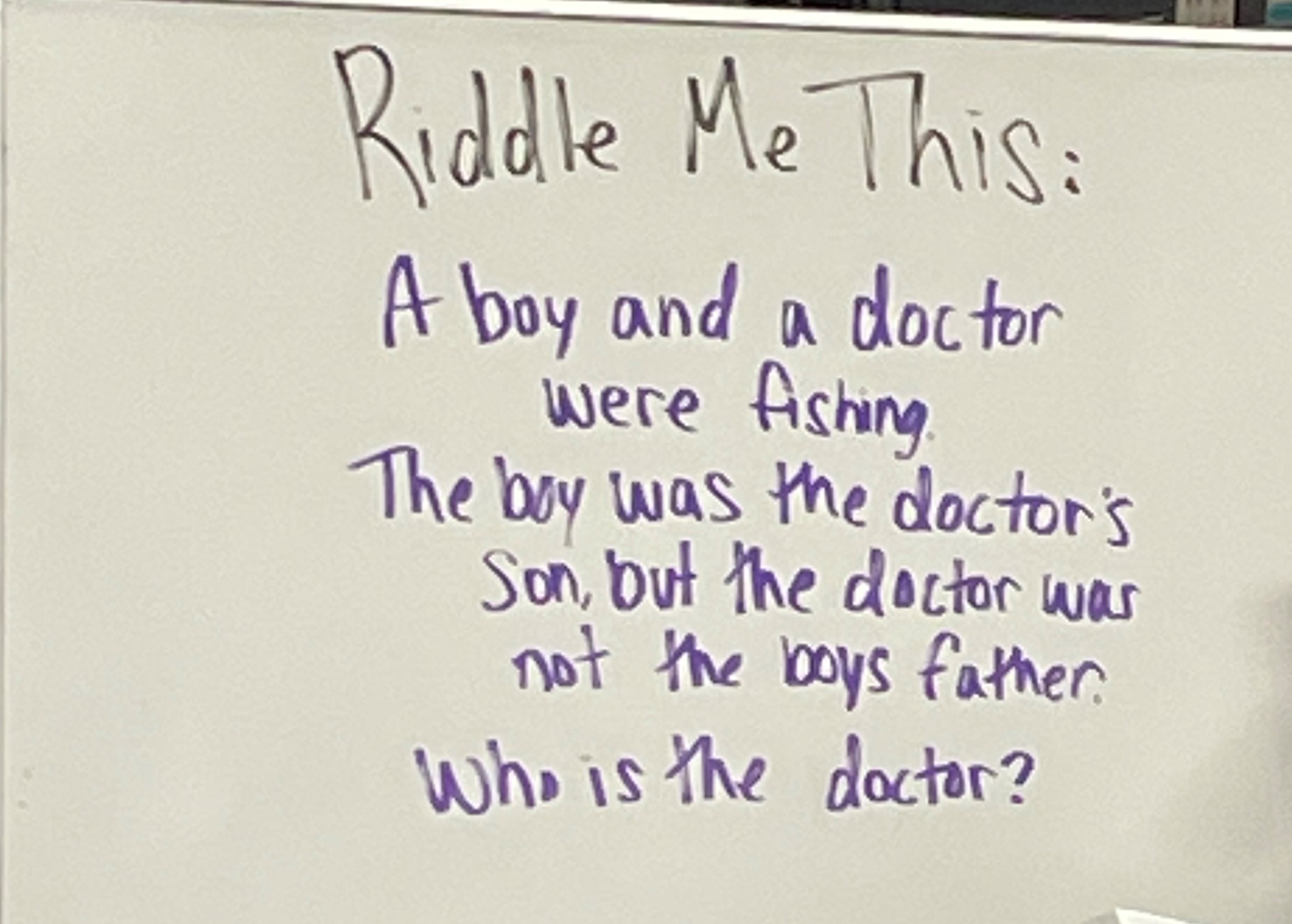There is something seriously wrong when a riddle is still a riddle after 50 years.